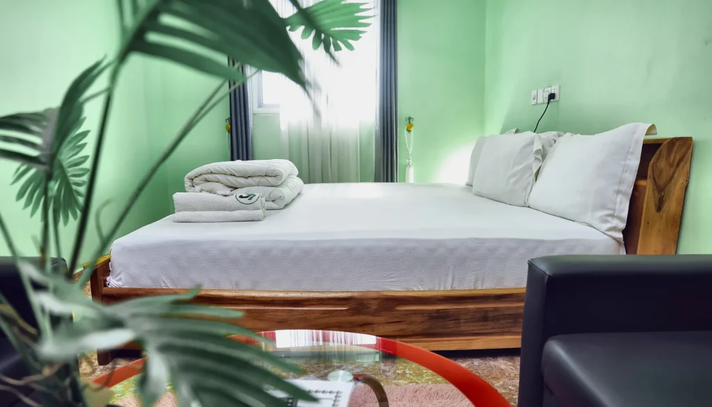 Deluxe Room (GH₵600 per night) at Leisure Cozy Hotel, Hohoe — view 1