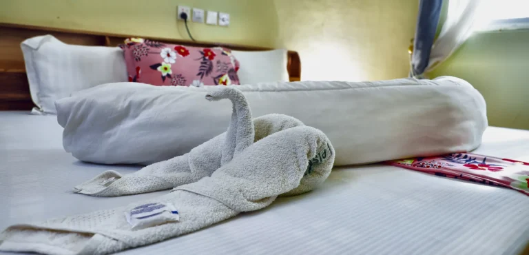 Deluxe Room (GH₵600 per night) at Leisure Cozy Hotel, Hohoe — view 8